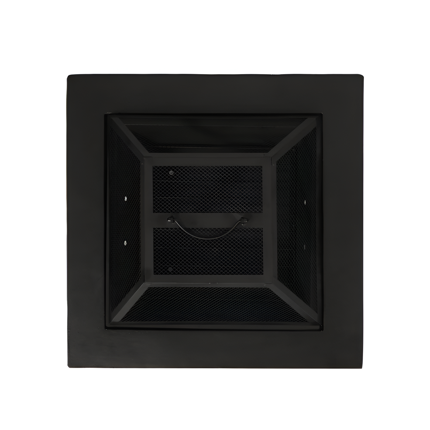 29 In. Square MGO Portable Wood Burning Fire Pits in Dark Grey